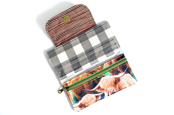 Highland Cow Wallet
