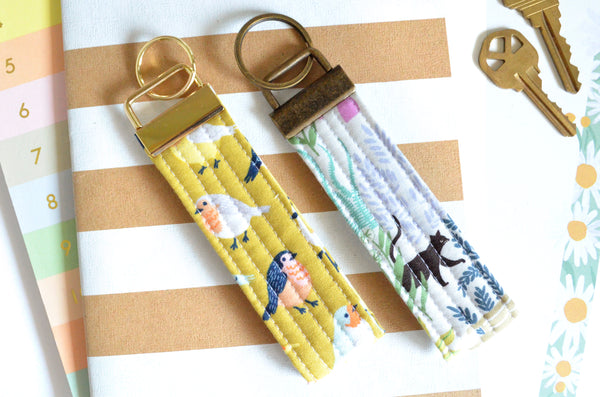 Farmyard Fabric Keychain
