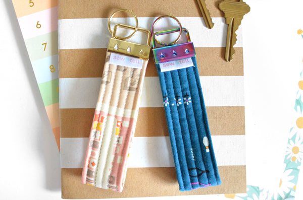 Lucky Charm Fabric Keychain