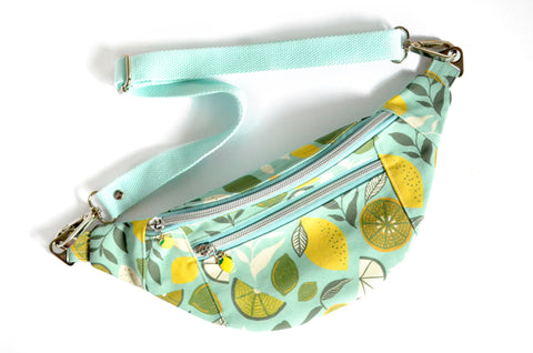 Blue Citrus Fanny Pack