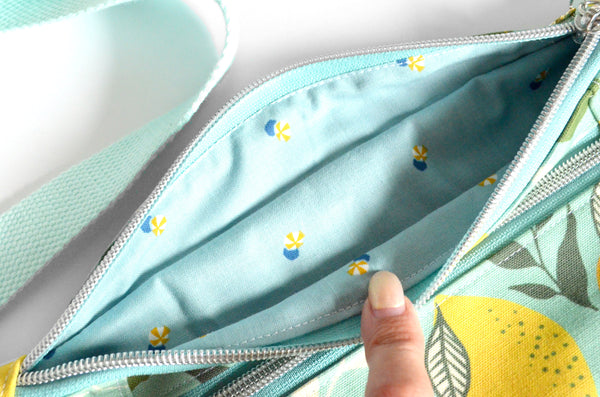 Blue Citrus Fanny Pack