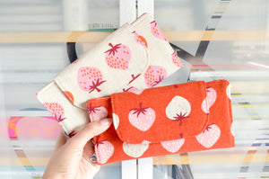 Pink & Red Strawberry Wallet