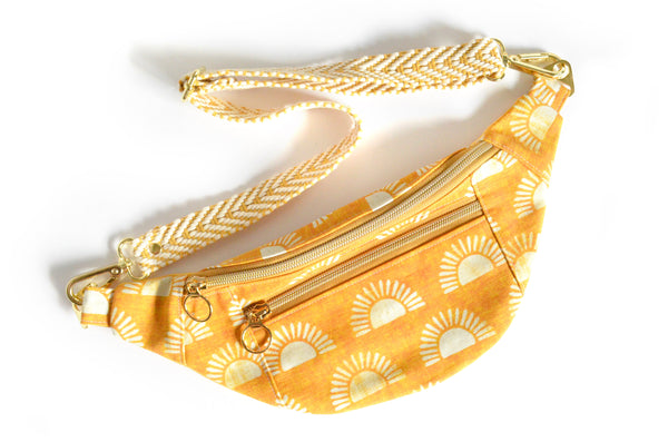 Yellow Sun Fanny Pack