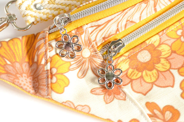 Pink & Yellow Golden June Floral Fanny Pack