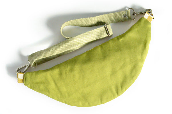 Green Checker Fanny Pack