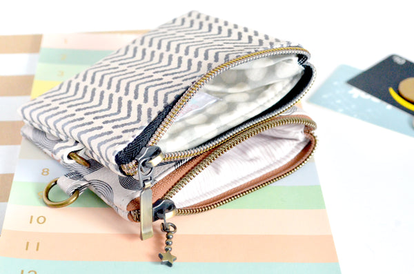 Boho Print Faux-Leather Coin Purse