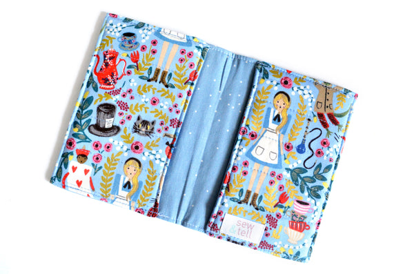 Alice in Wonderland Passport Cover