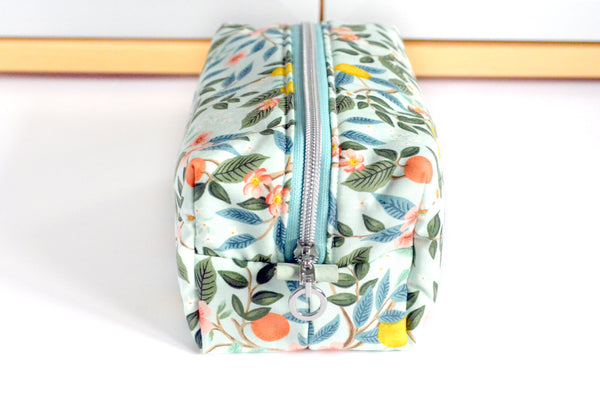Rifle Paper Co Blue Citrus - Jumbo & Boxy Toiletry Bags