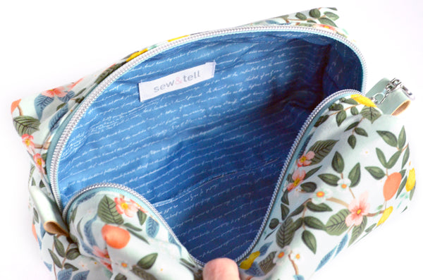 Rifle Paper Co Blue Citrus - Jumbo & Boxy Toiletry Bags