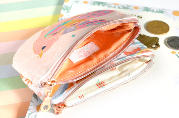 Sunshine Birdy Round Coin Purse