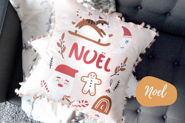 Festive Boho Holiday Pillows