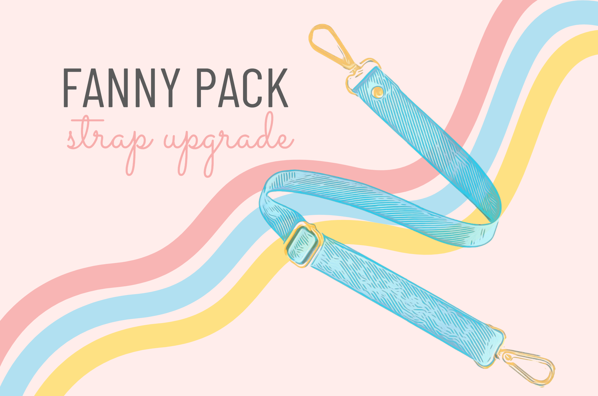 Fanny pack strap deals