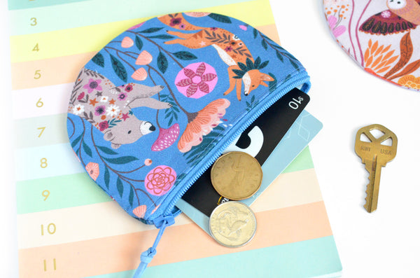 Enchanted Woodland Round Coin Purse