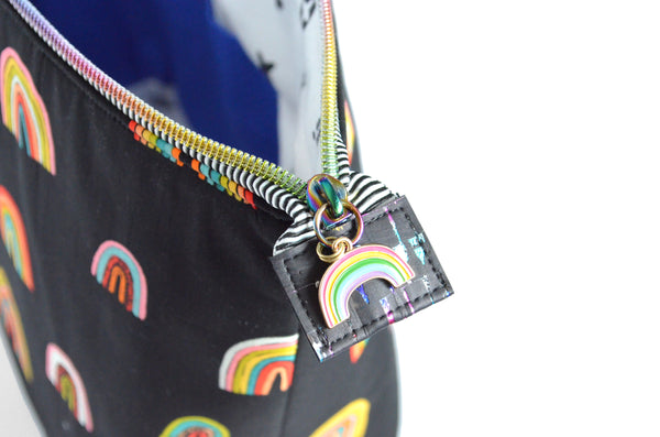 Black Rainbows - Jumbo & Boxy Toiletry Bags