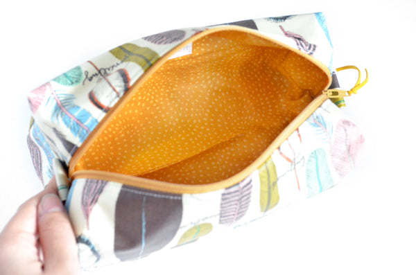 Birds of a Feather Laminated Toiletry Bag