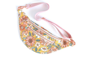 Yellow Spring Floral Fanny Pack