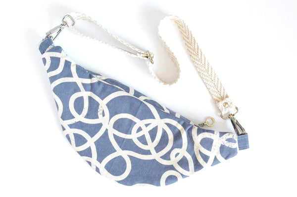 Lilac Squiggle Fanny Pack