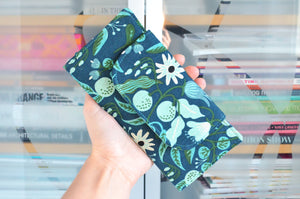 Teal Rifle Paper Co Floral Wallet