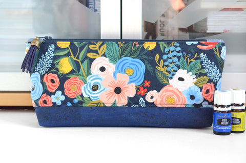 Navy Rifle Paper Co Essential Oil Bag