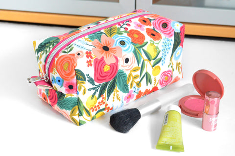 Rifle Paper Co Garden Party Boxy Toiletry Bag