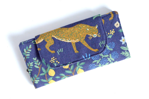 Navy Rifle Paper Co Camont Menagerie Wallet