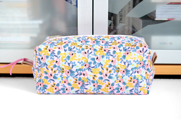 Pink & Gold Rosa Rifle Paper Co Toiletry Bag