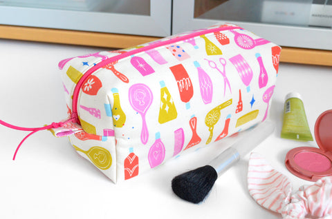 Pink Beauty Parlour Toiletry Bag