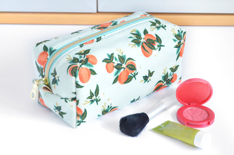 Mint Citrus Rifle Paper Co Toiletry Bag