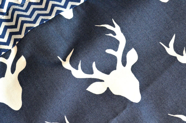Holiday Deer Fabric Gift Bags *Regular Size*