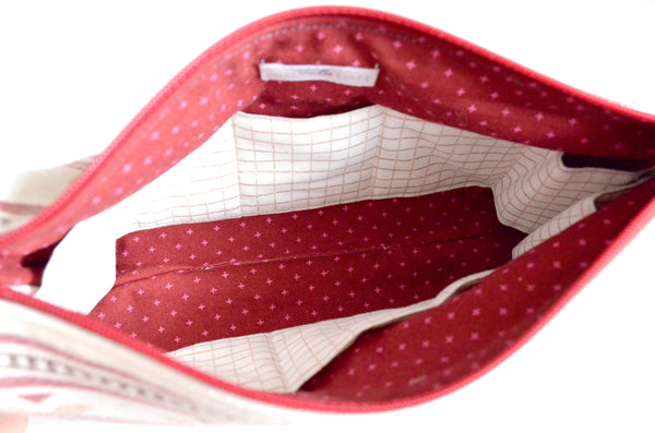 Red Taos Flannel Essential Oil Bag