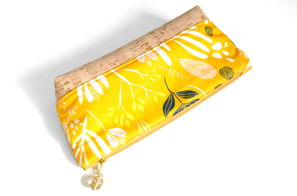 Golden Floral Essential Oil Bag