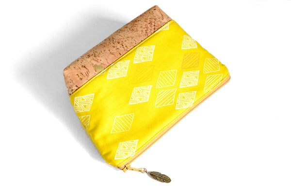 Yellow Boho Mini Essential Oil Bag