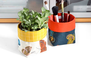 Rifle Paper Co Butterfly Fabric Plant Pot