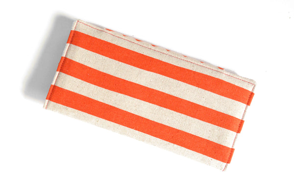 Red Boho Stripe Wallet