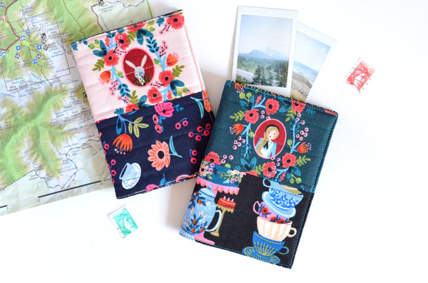 Teacup Alice in Wonderland Passport Cover