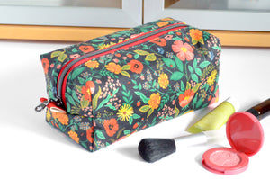 Black Camont Poppy Rifle Paper Co Toiletry Bag