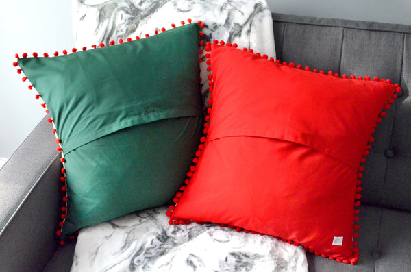 Rainbow Holiday Pillows