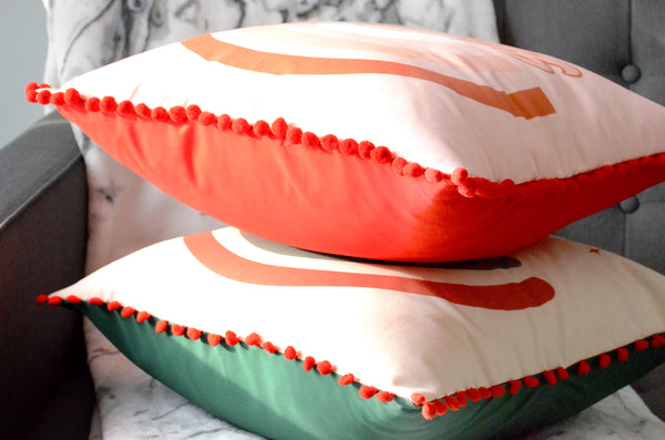 Rainbow Holiday Pillows