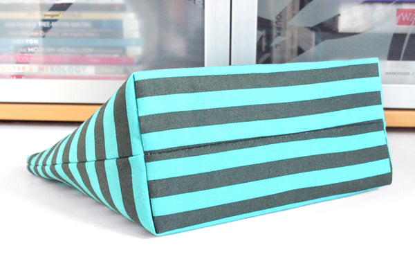 Classic Stripes in Blue Jumbo Toiletry Bag