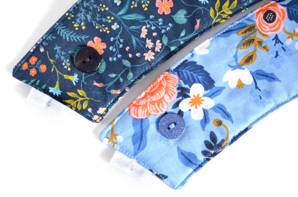 Rifle Paper Co Blue Floral Coffee Sleeve