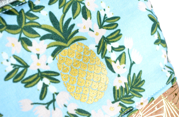 Rifle Paper Co Blue Pineapple - Essential Oil Bag