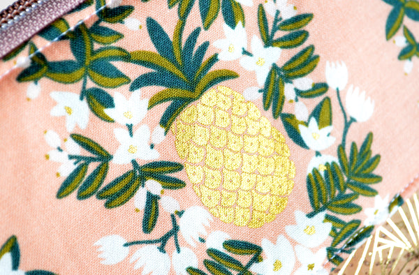 Rifle Paper Co Pink Pineapple - Essential Oil Bag