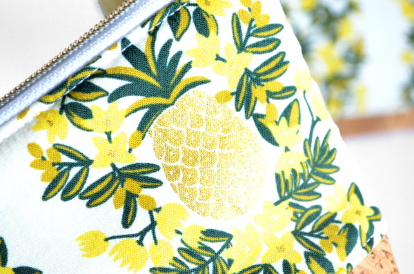 Rifle Paper Co Yellow Pineapple - Essential Oil Bag