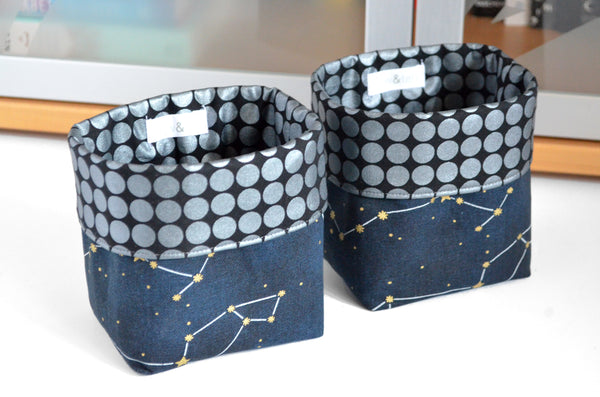 Constellation Fabric Plant Pot