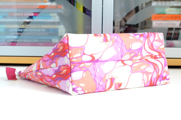 Marbled Cotton Candy Jumbo Toiletry Bag