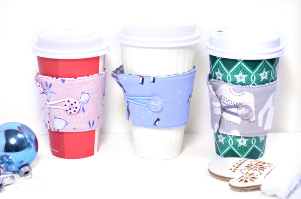 Pastel Holiday - Coffee Sleeve Gifting Set