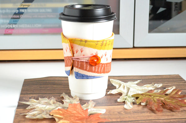 Autumn Stripes Coffee Sleeve