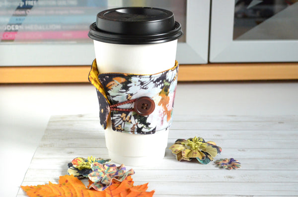 Harvest Floral Coffee Sleeve