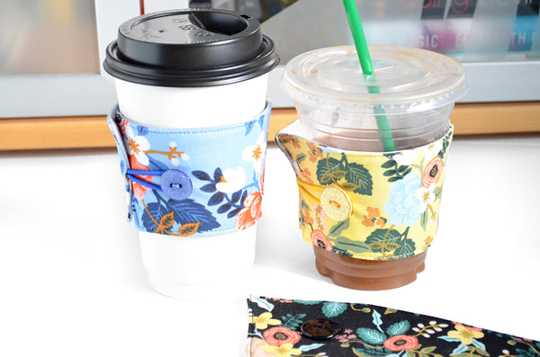 Rifle Paper Co Birch Floral Coffee Sleeve