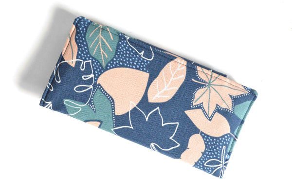 Blue & Pink Tropical Wallet